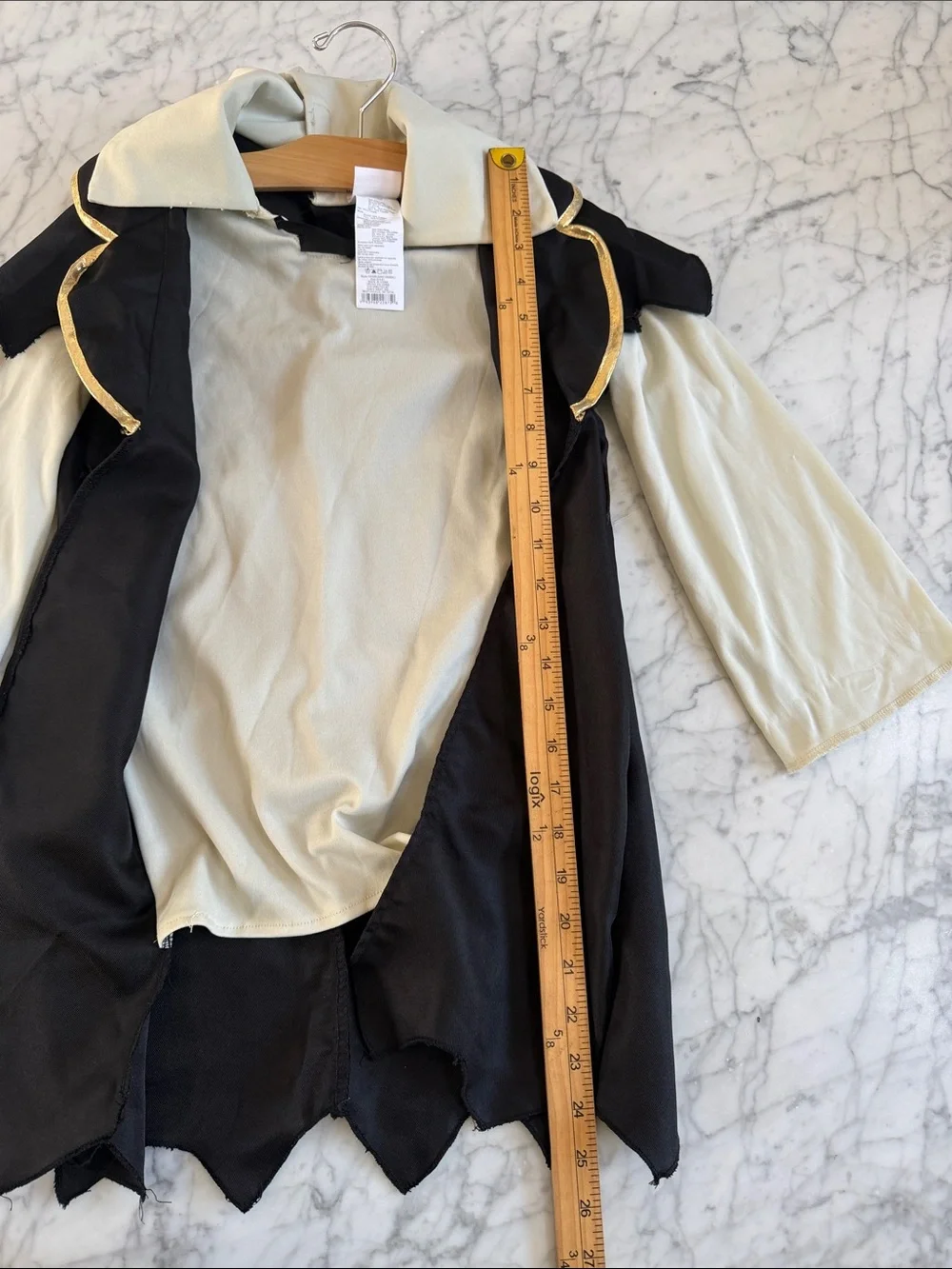 Kids Pirate Jacket Captain Sparrow Costume Sz 4-6Y